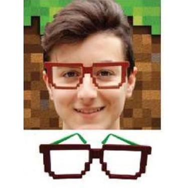 Imagem de Kit C/ 5 Óculos Minecraft Temático Festas Eventos - CM Presentes e Fan