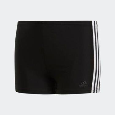 Imagem de Sunga Infantil Boxer 3-Stripes - Adidas DP7540-Masculino