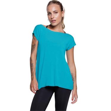 Imagem de Blusa Marcela Fitness Lisa Bella Fiore Manga Curta Roupa Para Academia Treino Moda Feminina-Feminino