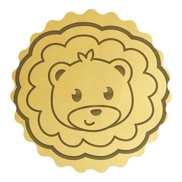 Imagem de Cortador Biscoito Animalzinho Cabeça Leãozinho Fofo - DOCE IMPRESSO, 7