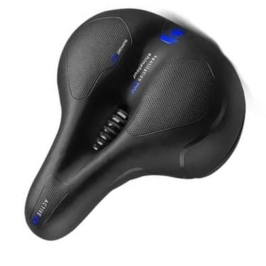 Imagem de Banco de Bike Super Confortável Selim de bicicleta Vazado Mtb Com Faix