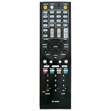 Imagem de Controle remoto de substituição RC-865M compatível com receptor AV Onkyo A/V TX-NR525 24140865