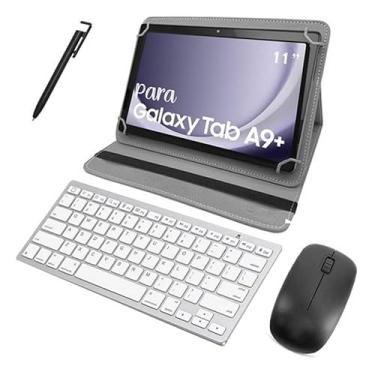 Imagem de BDNET, Melhor Capa Para Tablet A9 Plus + X210 Com Teclado + Mouse