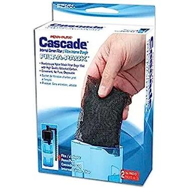 Imagem de Penn-Plax Cartucho de filtro de carbono de substituição para filtro de canto em cascata CIF22 - pacote com 2