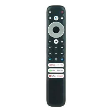 Imagem de RC902V-FMRB Controle remoto de voz substituído adequado para TCL Smart TV 49S6510FS 32S6500 40S334 32S6510S 75R646 75R648 32S615 32S60A 32S334 42S6500 42S6500 42S6500 9P30FF S 32P30S 49S6800 49S6510FS
