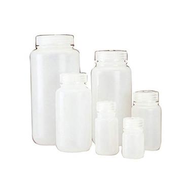 Imagem de Nalgene 2103-0004 Garrafas de boca larga de PEBD com fechos de parafuso de polipropileno, capacidade de 125 ml (caixa com 72)
