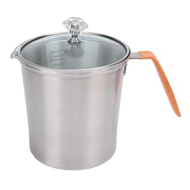 Imagem de Jarra de de Leite de Aço Inoxidável de 12 Onças, Copo de Espuma Com Tampa, Linhas de Escala Transparentes, Ferramenta de Barista para Arte Com Leite, Cappuccino, Creme de café