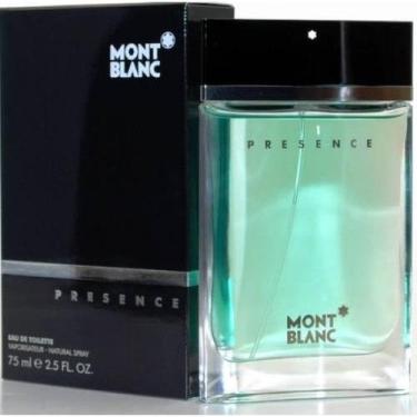 Imagem de Presence Montblanc Perfume Masculino Eau de Toilette 75ml, Incolor, 75