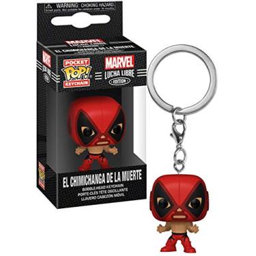 Imagem de Funko Pop! Keychain: Marvel Luchadores - Deadpool, 2 inches