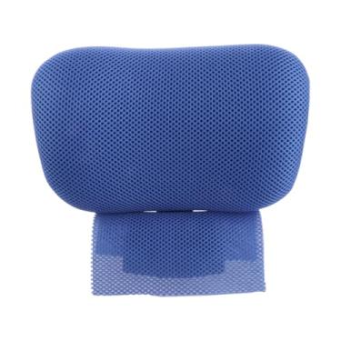 Imagem de ＫＬＫＣＭＳ Encosto de cabeça ajustável para cadeira de escritório, cadeira elevatória, travesseiro de cabeça, móveis ergonômicos, suporte de pescoço, acessório, Azul
