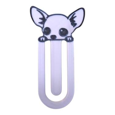Imagem de Separador de folhas, livro, gato, cão, animais de estimação, presente sonolento (Chihuahua)