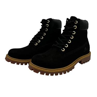 Imagem de Bota Militar Cano Alto Lauryn 04 Preto Unissex Macboot Preto