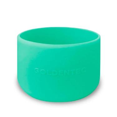 Imagem de Capa Protetor Base de Silicone para Garrafas 350/500/750ml Goldentec Verde Claro