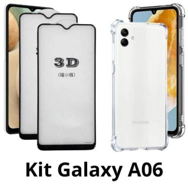 Imagem de 2UN Película 3D Privacidade + 1UN Capa Transparente para Samsung Galax