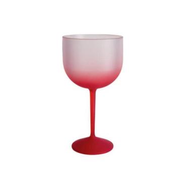Imagem de Taça de Gin Degradê 600ml - Vermelho - Brilhante
