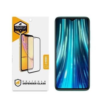 Imagem de Película para Xiaomi Redmi Note 8 Pro - Defender Glass Preta - Gshield