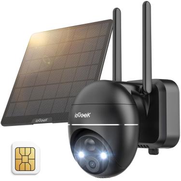 Imagem de Câmera de segurança celular IEGeek 4G lte Wireless Outdoor