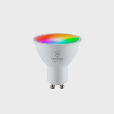 Imagem de Lâmpada Led Dicroica Mr16 Smart Wi-Fi 5W rgb Taschibra Bivolt