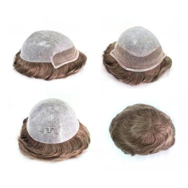 Imagem de Prótese Capilar Cabelo Humano Hibrida Natural Bio Sh 1B