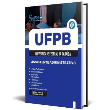 Imagem de Apostila Ufpb 2025 - Assistente Administrativo
