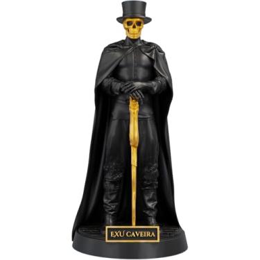 Imagem de Estátua Exu Caveira Imagem Umbanda Candomblé (Cor Aurum Noctis)