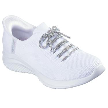 Imagem de SKECHERS Tênis feminino Ultra Flex 3.0-Diamond Dreamer Hands Free Slip-INS, WHT=Branco, 42, Branco, 41