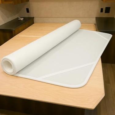 Imagem de Almofada de colchão respirável para trailers - promove o fluxo de ar e evita o acúmulo de umidade - Base de ventilação para acessórios de trailer, campistas, motorhomes e barcos (RV completo 188 x 122