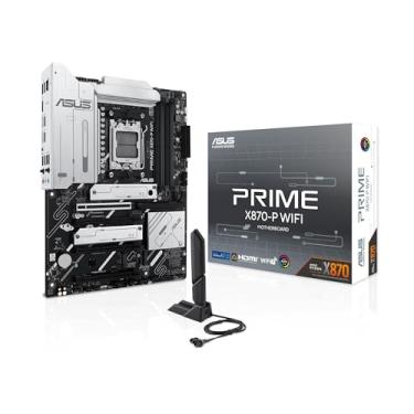 Imagem de ASUS PRIME X870-P WIFI - AMD X870, ATX, 17 USB Ports, Wi-Fi, 128GB RAM, DDR6X, AMD Ryzen 7 5800X/5900X/5950X, Placa-mãe
