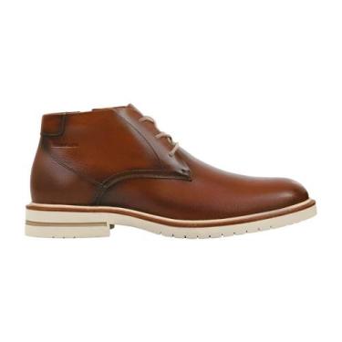 Imagem de Bota Ferracini 5437 Firenze Básica Lisa Gold Plus Masculina, 39, Marro