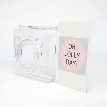 Imagem de BTOPCASE Estojo rígido de EVA para PeriPage Mini Pocket Impressora Térmica BT Sem Fio Etiqueta Foto Recibo Impressora de Papel (Capa Transparente)