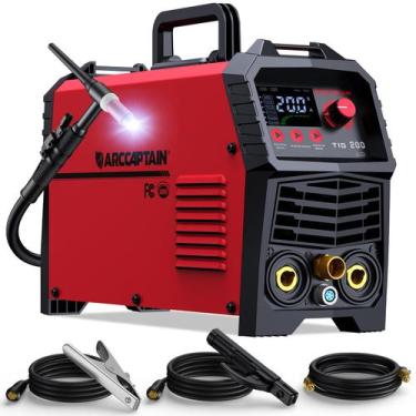 Imagem de Soldador ARCCAPTAIN TIG 200A Alta Frequência 110v/220v 2in1