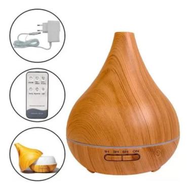 Imagem de Difusor Aromatizazdor Umidificador Ar Gota 400ml Ultrassônico Bmax - B