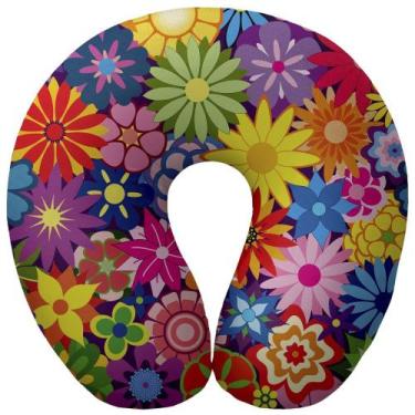 Imagem de Almofada de pescoço 6011 FLORIDO - Vitor Bordados