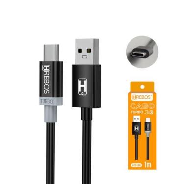 Imagem de Cabo Carregador Turbo Para Motorola Edge 20 30 40 Neo Ultra - Hrebos