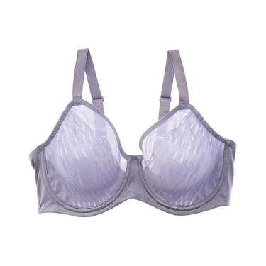 Imagem de Wacoal Sutiã feminino Elevated Allure sem forro com aro, Cinza crepúsculo, 40DD