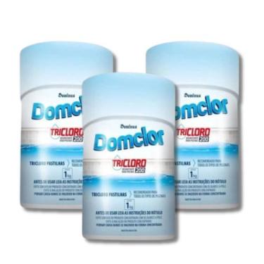 Imagem de Cloro Piscina Pastilha Tricloro 15 unidades 200gr - DomClor