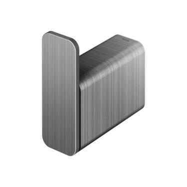 Imagem de Cabide Flat Grafite Escovado Docol