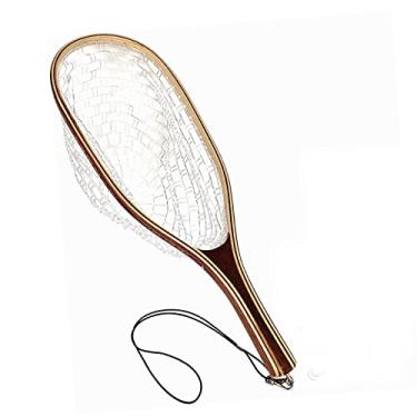 Imagem de AVENTIK EUPHENG Rede De Pouso Para Pesca Com Mosca - Cabo Madeira, Fantasma Borracha, Liberação Magnética, Captura E (Hwrn07)