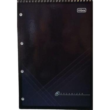 Imagem de Caderno A4 Capa Flexível Espiral ao Alto 80 Folhas Organizer Tilibra