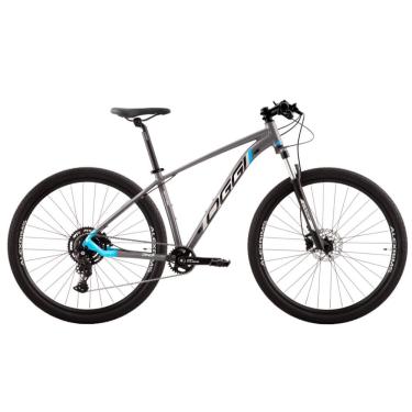 Imagem de Bicicleta Aro 29 Oggi Bw 7.0 9v Shimano Cues - Grafite/azul/cinza Tamanho 19