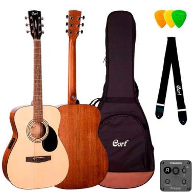 Imagem de Violão elétrico aço cort standard concert af 510f op c/ fishman