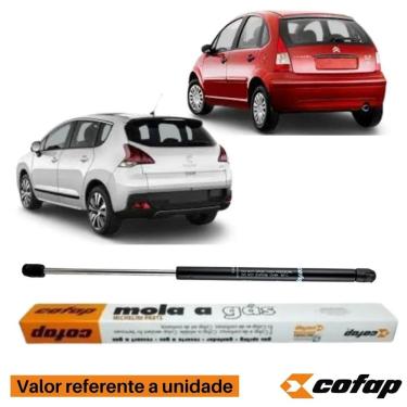 Imagem de Amortecedor Mola A Gás Tampa Traseira - 3008 2009 A 2016 / C3 2003 A 2012 - 16355