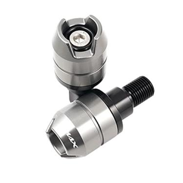 Imagem de Extremidades de manoplas de guidão de motocicleta, tampas de extremidade de manoplas, acessórios deslizantes de peso para T-MAX 500 TMAX 530 560 TMAX560 2006-2020 2021 (não para 2022)