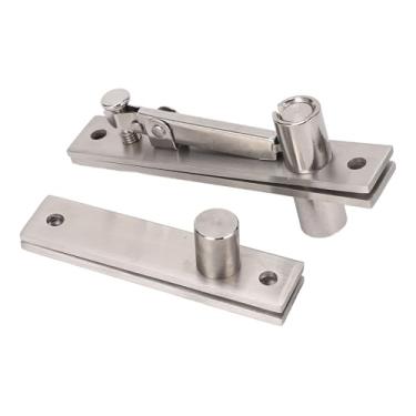 Imagem de Zerodis Hinge de Porta de Rotação de Aço Inoxidável de Aço Inoxidável Resistente para Portas de Moldura de Alumínio de Madeira, Dobradiça de Articulação Escondida