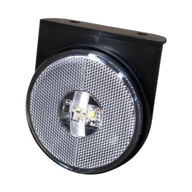 Imagem de Lanterna Lateral Caminhão Led 85mm Carreta Randon Cristal