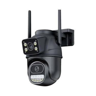 Imagem de Câmera de Segurança Externa 9MP WiFi 4K - Zoom 8X, PTZ, Tela Dupla, IC