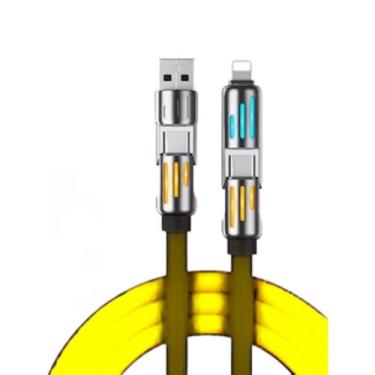 Imagem de Carregador De Cabo USB Type C 240W Adaptador De Carregamento Rápido Re