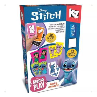 Imagem de Jogo Da Memória e Cartas STITCH Memo Play  - Elka