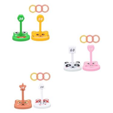 Imagem de Vaveren Brinquedo interativo de arremesso de argolas, jogo de arremesso de argolas, virola esportiva, jogo de para, festival infantil, festa no