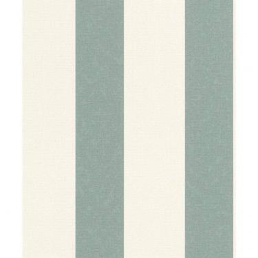 Imagem de Papel De Parede Barbara Home Listrado Creme E Verde 485448